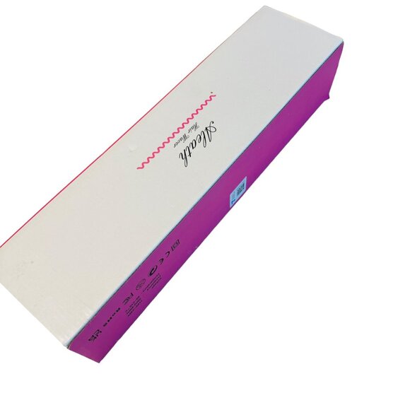 Aleath Hair Waver Ceramic Wand with LCD Temp Display 3 Barrel Pink - Picture 7 of 8